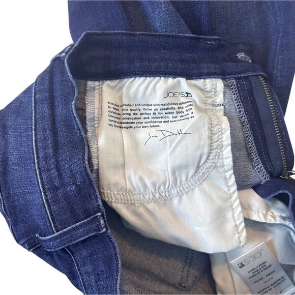 Joes Jeans The Icon Flawless Mid Rise Skinny Ankle Jeans Womens Size 25 Blue Den - Picture 3 of 5